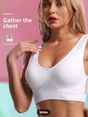 4pcs Breathable Cut Out Sports Bras Workout Tank Bra
