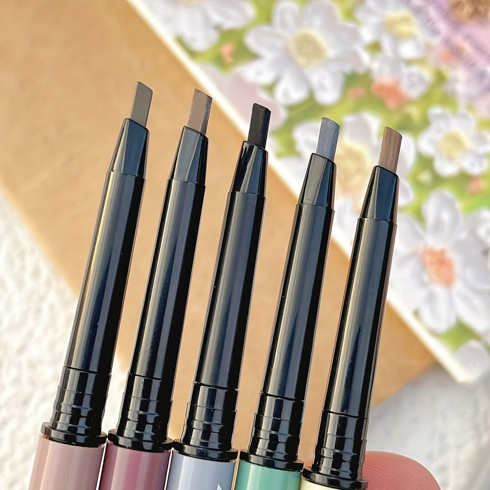 Waterproof Double Headed Eyebrow Pencil Brown