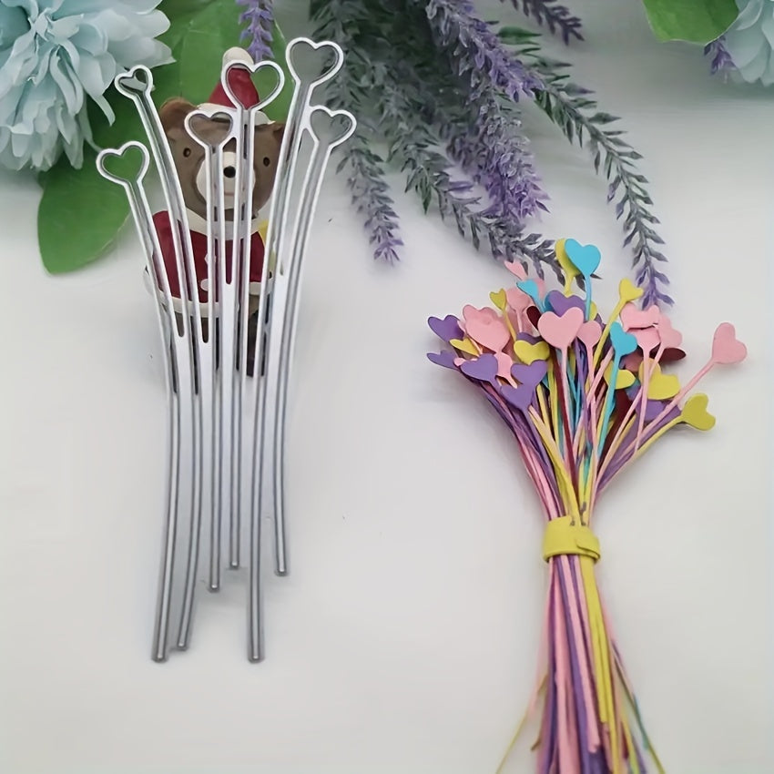 1pc Bouquet Cutting Die DIY Metal Cutting Embossing Die