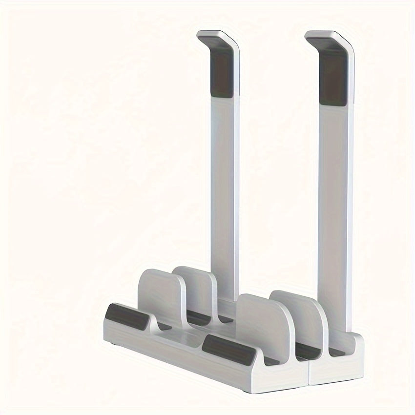 Adjustable Laptop Stand with Storage Rack
