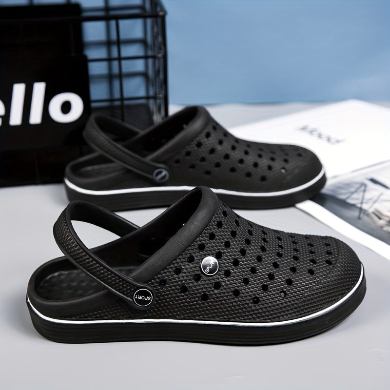 Men's Closed Toe Clogs Sandals Soft Sole Walking Shoes