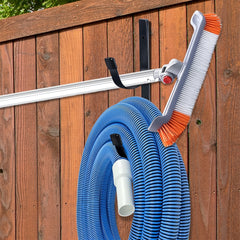 Pool Pole Hanger For Fence Pool Equipment Hooks Heavy Duty Pool Tool Organizer