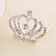 Crown Hair Comb Decorative Hair Accessories for Girls