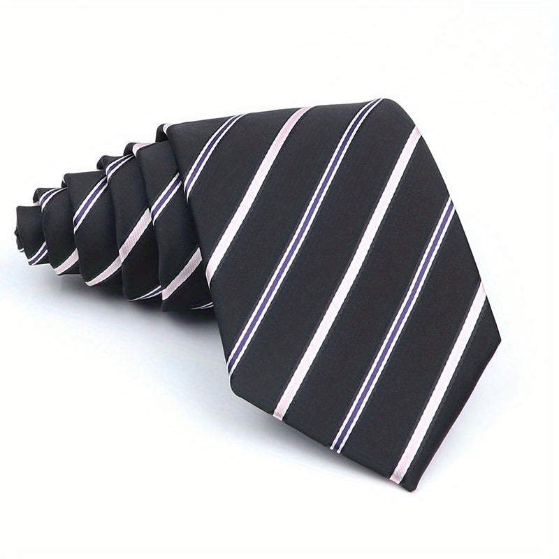 Men's Oblique Striped Tie for Business