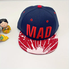 Kids Baseball Hat Boy Hip hop Cap Spring Autumn Flat Brim Hat
