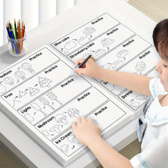 Step-by-Step Drawing Book for Kids, 200 Art Lessons with Sharks, Rabbits, Sheep