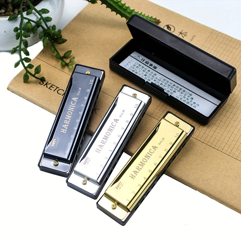 10 Holes Blues Harmonica For Beginner