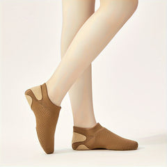 Girl's Solid Ballet Shoes Soft Sole Sneakers