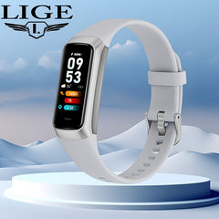 LIGE Smart Watch: 2" AMOLED Display, Wireless Calling, Calorie Tracking