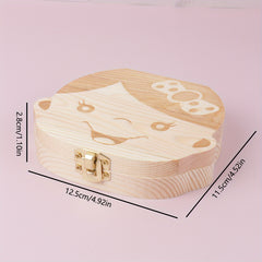 Child Tooth Box Teeth Collection Fetal Hair Storage