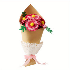 DIY Non Woven Fabric Hand Held Bouquet Package - Choose Meaningful Bouquet Style