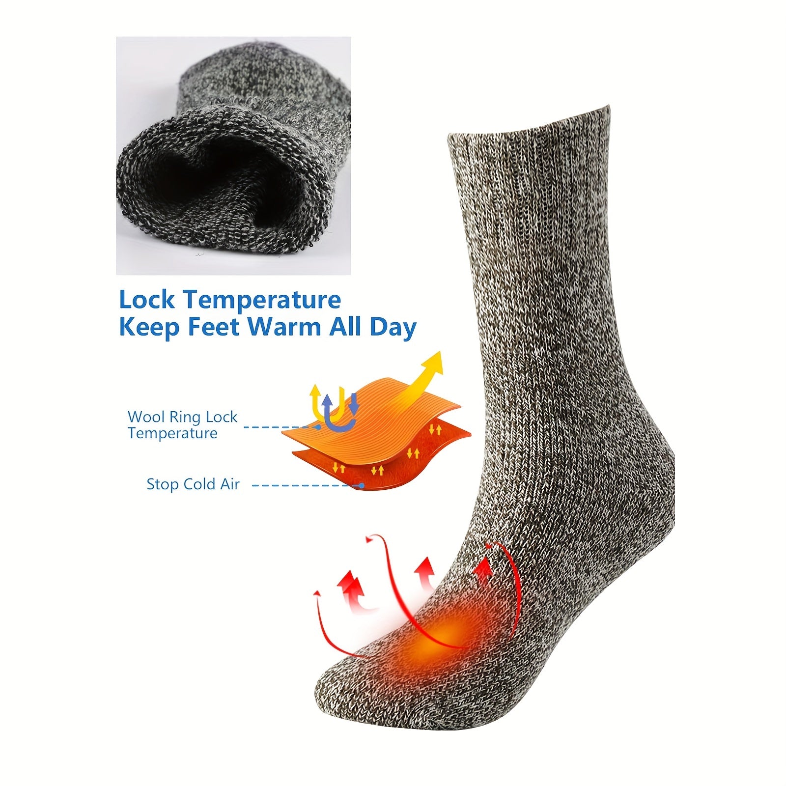 5 Pairs Soft Crew Socks Women's Stockings