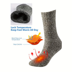 5 Pairs Soft Crew Socks Women's Stockings