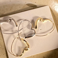 Love Earrings Heart Earrings Great Christmas Thanksgiving Gift