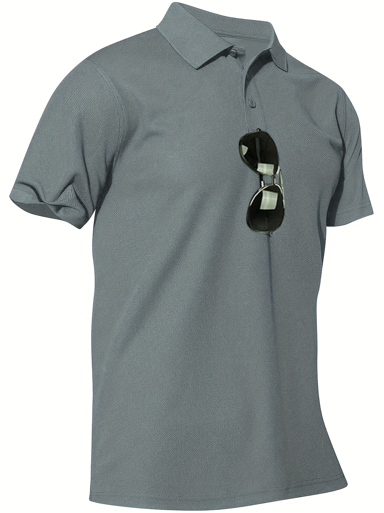 Men's Vintage Lapel Button Up Shirt Casual Stretch for Summer
