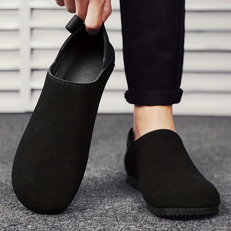 Men's Minimalist Loafer Shoes Breathable Lightweight Slip On Shoes