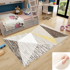 Fluffy Faux Wool Area Rugs Non slip Modern Large Carpet