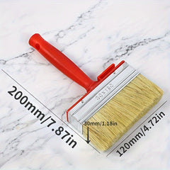 Industrial Plastic Coating Paint Brush Long Hair Wall Decoration Tool