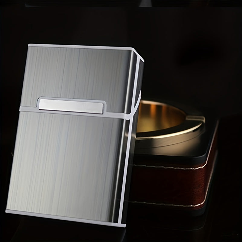 Aluminum Alloy Magnetic Cigarette Case Men