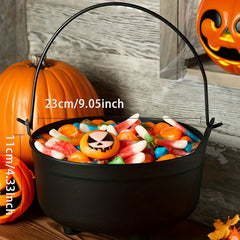 6pcs Halloween Cauldron Candy Buckets Bulk