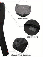 Men's Waterproof Ski Pants for Outdoor Activities
