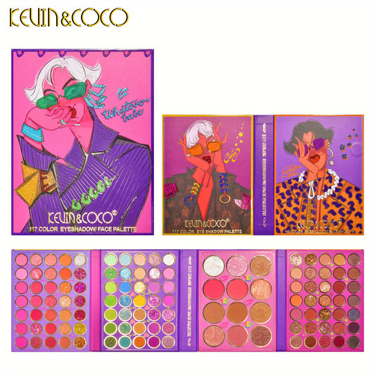 117 Natural Eyeshadow Palette Long lasting Stage Ready Makeup