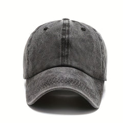Vintage Distressed Denim Baseball Cap Washed Adjustable Sun Hat