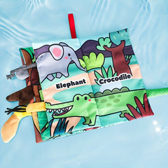 Washable Baby Cloth Book for Kids, BPA-Free, Biteable