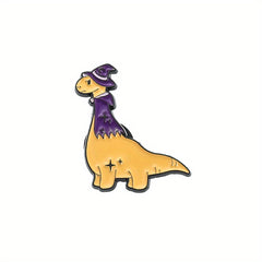 Dinosaur Enamel Pin for Backpacks & Clothes - Kids Holiday Gift