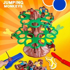 Tabletop Bouncing Monkeys Climbing Trees Toy
