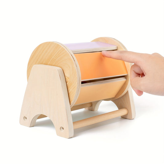 Wooden Building Blocks Set for Toddlers