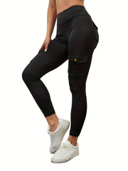 High Waist Sports Leggings Gym Tights Running Workout Pants Women's Activewear