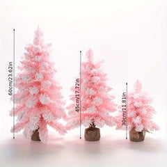 Flocked Small Christmas Tree for Window Decoration