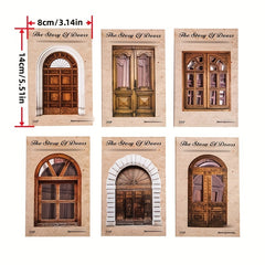 20pcs Hollow Cards Story Series DIY Decoration Material Non Adhesive
