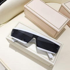 Rectangle Lens Sunglasses Y2K Retro Style