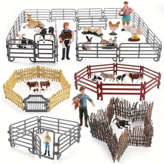 Farm Pasture Fence Accessories Greening Decoration Small Fence Ornaments Toys