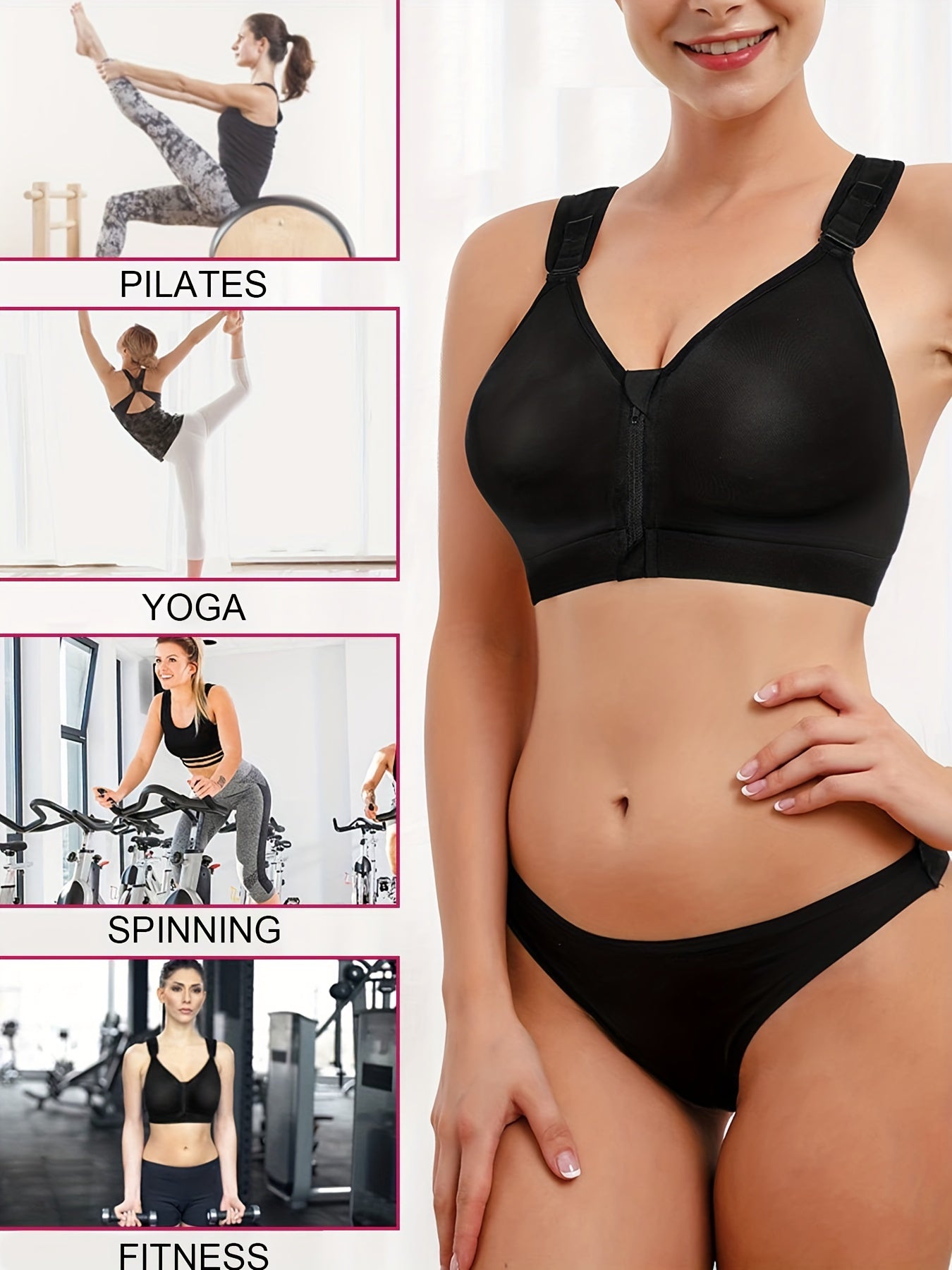 Post Surgery Sports Bra Racerback Support