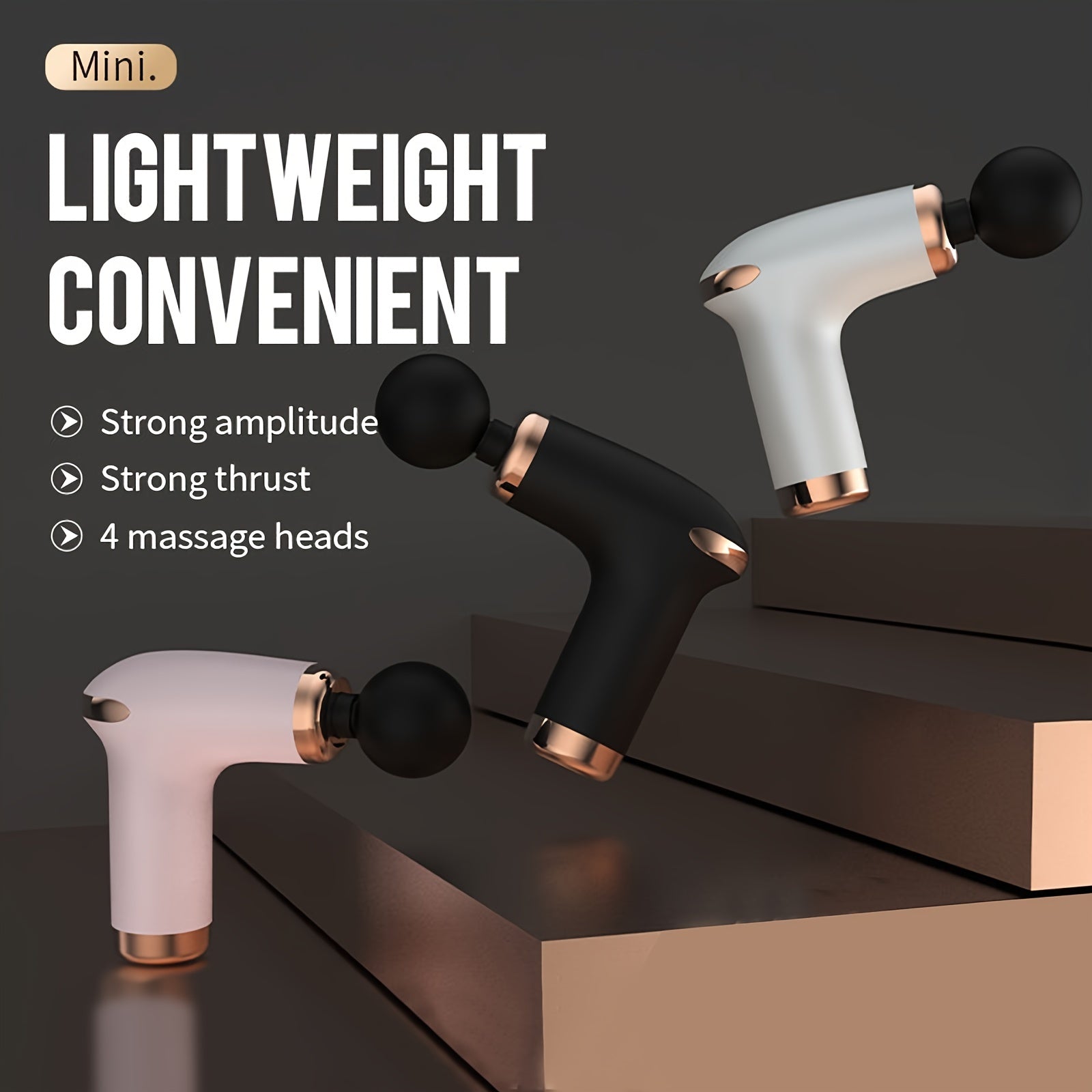 Mini Handheld Muscle Massage Gun - Deep Tissue Vibration Massager