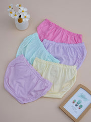 Girls Panda Rabbit Print Shortie Brief Soft Cotton Underwear