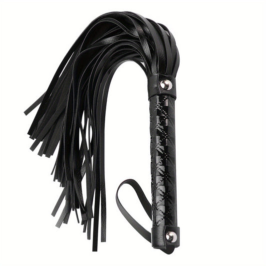 Leather Riding Training Whip Without Sliding