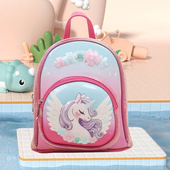 Bubble Shell Unicorn Backpack Waterproof Lightweight School Bag
