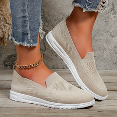 Women's Breathable Slip-On Sneakers Lightweight Walking Shoes