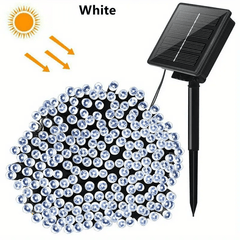 39ft Solar Fairy Lights 100 Lights Outdoor Waterproof Christmas Decor