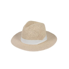 French Style Straw Hat Lightweight Foldable Summer Beach Hat