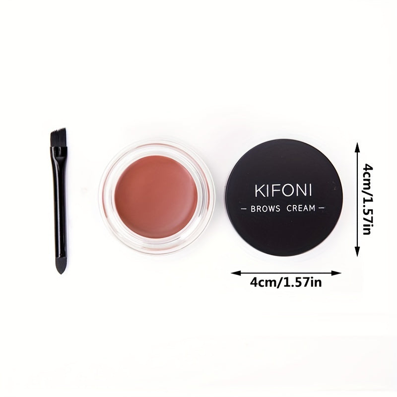 Waterproof Eyebrow Enhancers Cream with Brush