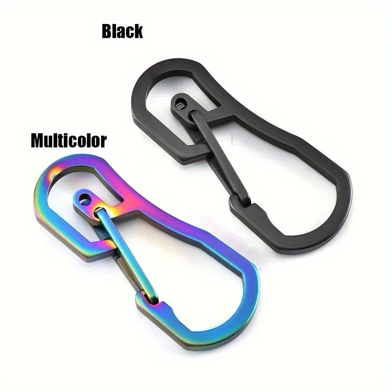 Titanium Carabiner Keychain for Camping & Hiking