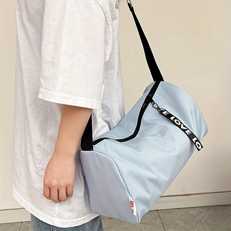 Waterproof Crossbody Shoulder Bag for Yoga Fitness Sports Training