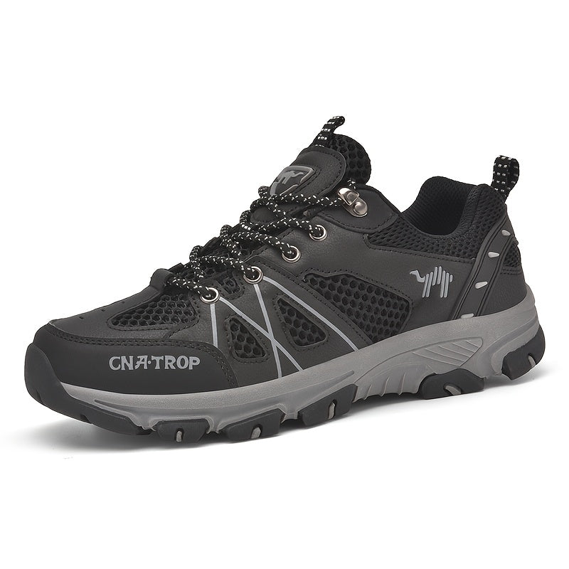 Men's Breathable Hiking Sneakers, Non Slip Outdoor Shoes
