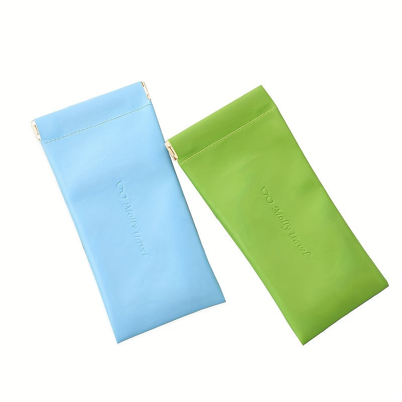 Sunglasses Storage Bag Protective Eyeglass Box Automatic Closing