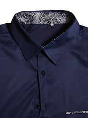 Men's Short Sleeve Casual Shirt for Summer